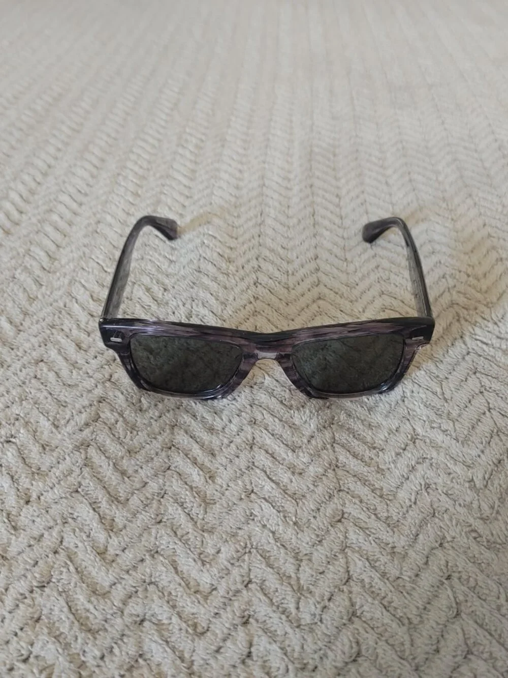 Oliver Peoples Sunglasses - Oliver Sun OV5393SU 1688R5 Navy Smoke Wayfarer Frame
